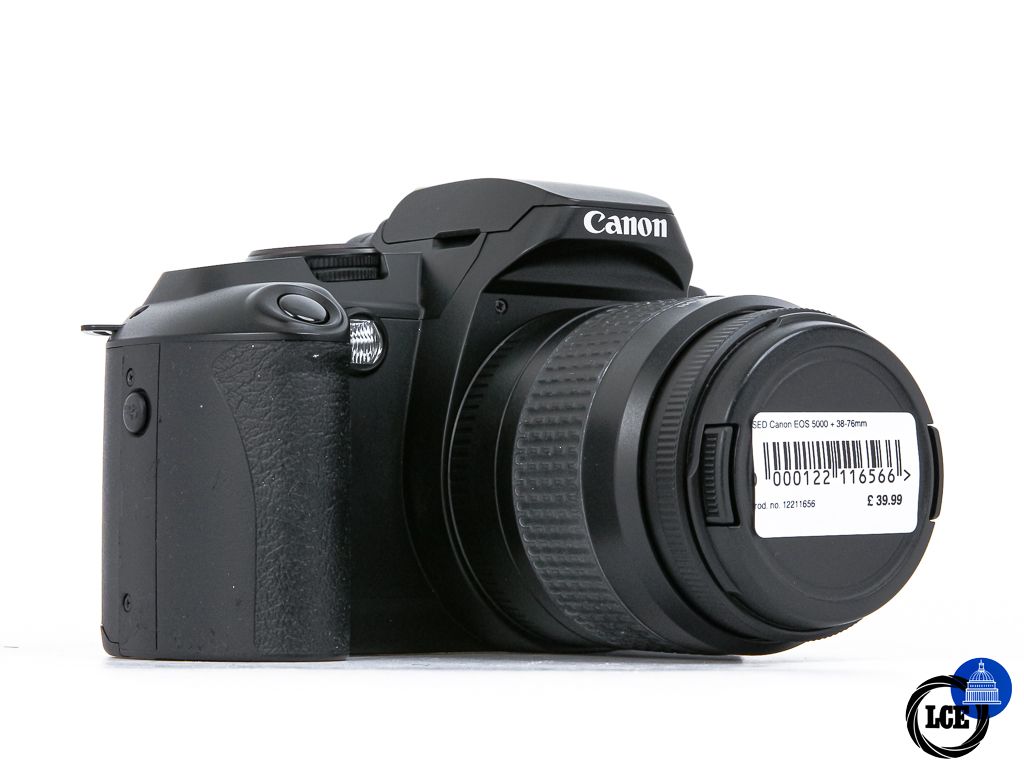 Canon EOS 5000 + 38-76mm 