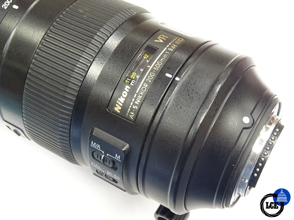 Nikon 200-500mm f5.6 E ED VR