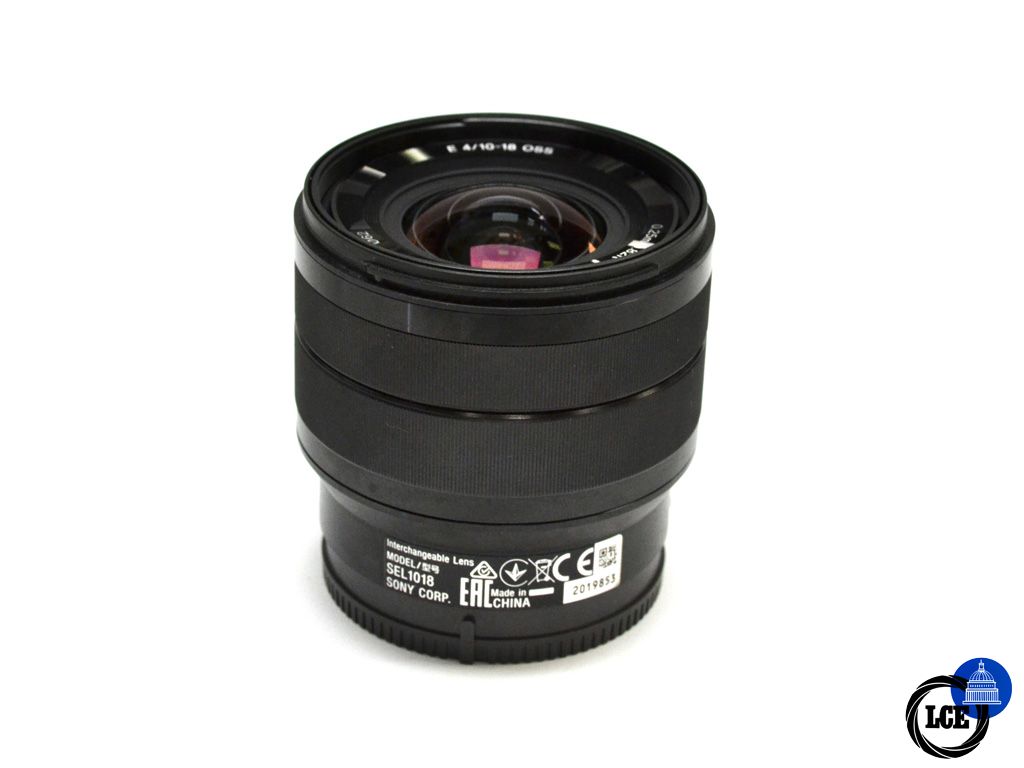 Sony 10-18 f4 OSS E-mount