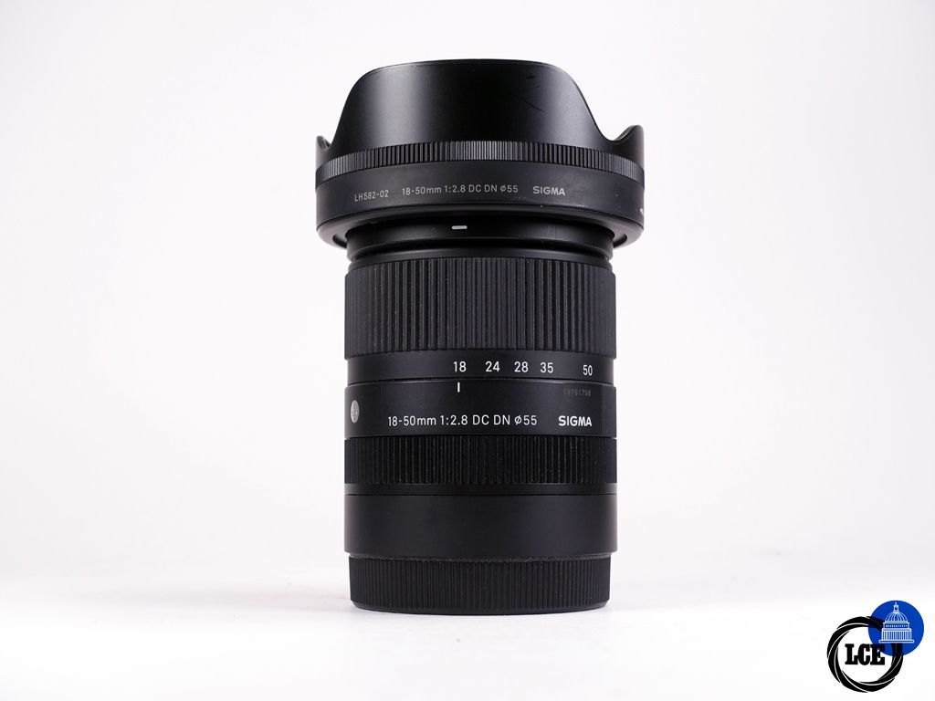 Sigma 18-50mm f/2.8 E  mount