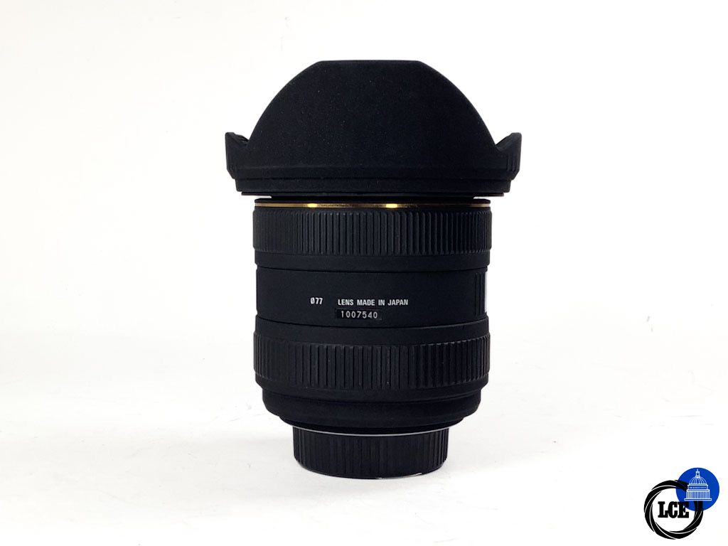 Sigma 10-20mm F4-5.6 DC HSM - Nikon fit