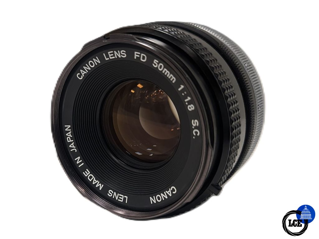 Canon FD 50mm F1.8 SC 
