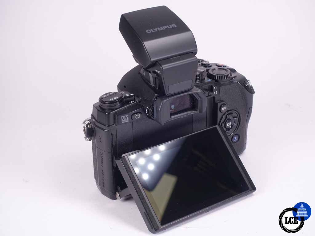 Olympus EM-1 with FL-LM2