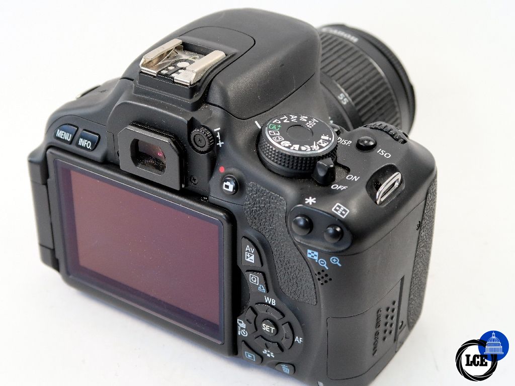 Canon EOS 600D (Rebel T3i) + 18-55mm IS