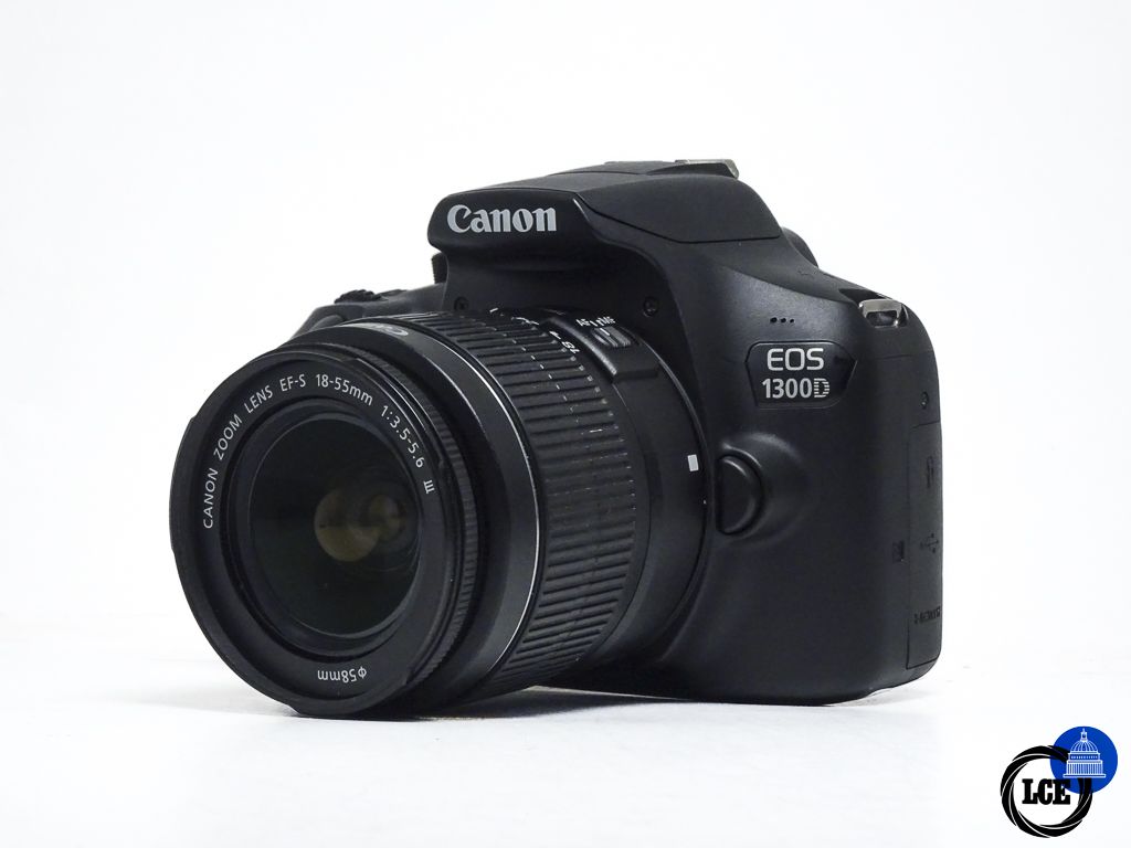 Canon 1300D + 18-55mm f3.5-5.6 III
