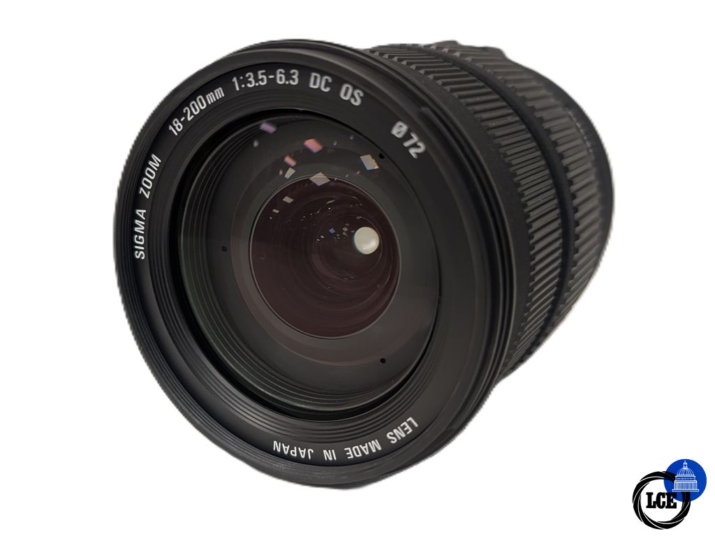 Sigma 18-200mm F3.5-6.3 DC OS Canon EF-S Fit 
