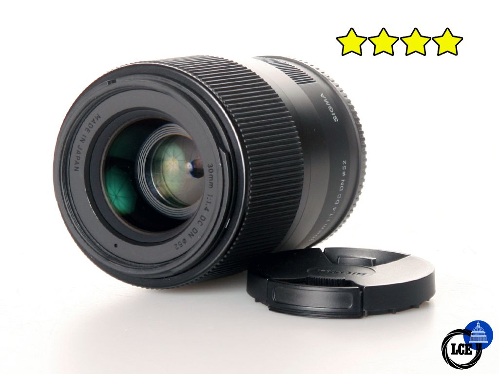 Sigma 30mm F1.4 DC DN | Contemporary - For Sony E Mount