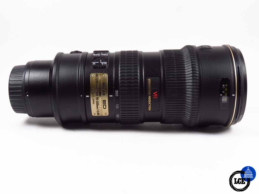 Nikon 70-200mm f2.8 AFS DX 