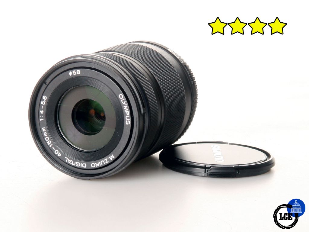 Olympus 40-150mm f4-5.6 R ED MSC Black - Micro 4/3rds Fit