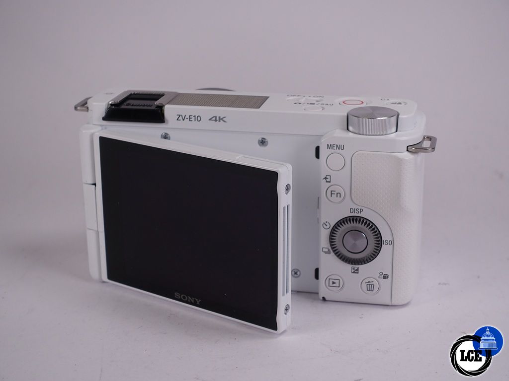 Sony ZV-E10 White **** Low Shutter Count 94 ****
