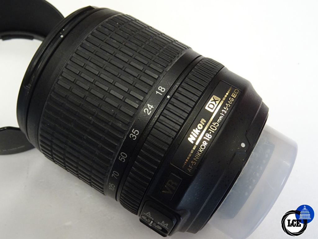 Nikon AF-S 18-105mm f3.5-5.6 G ED  DX VR 