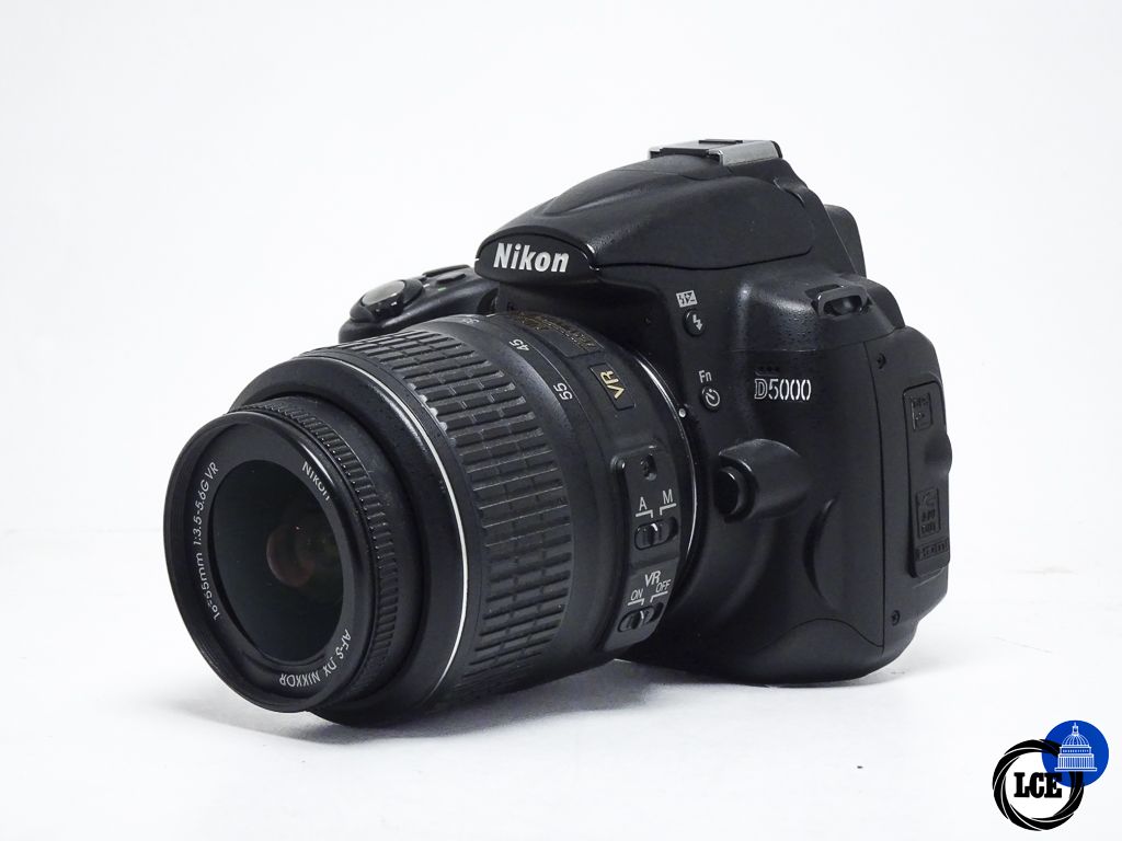 Nikon D5000+18-55mm VR