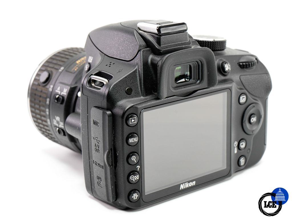 Nikon D3200 + 18-55mm VR    ** Low Shutter Count **