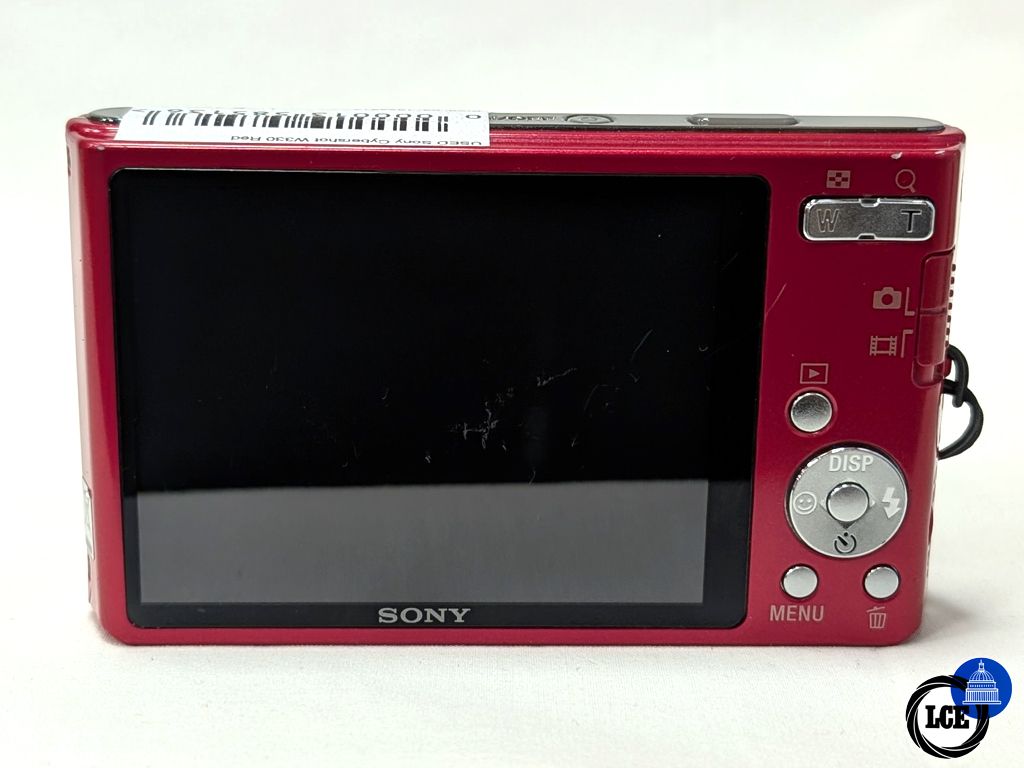 Sony Cybershot W330 in Red