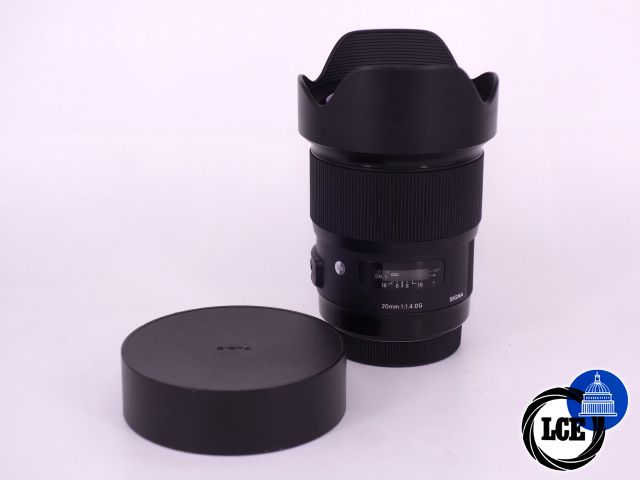 Sigma 20mm F1.4 DG Art for Canon EF Mount