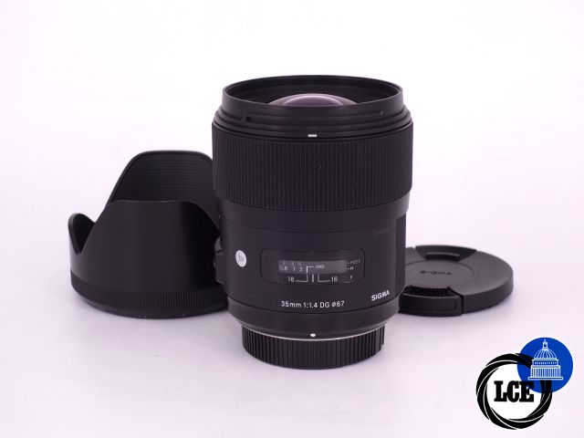 Sigma 35mmF1.4 DG Art for Nikon F Mount