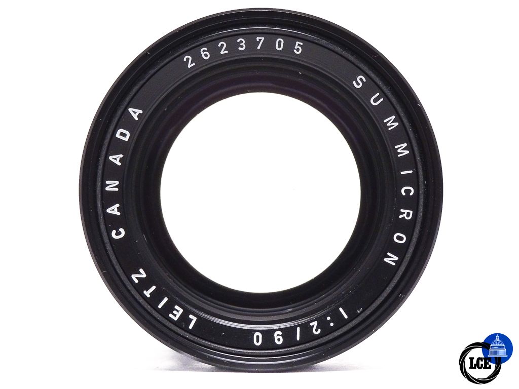 Leica 90mm f/2 Summicron Leitz Canada