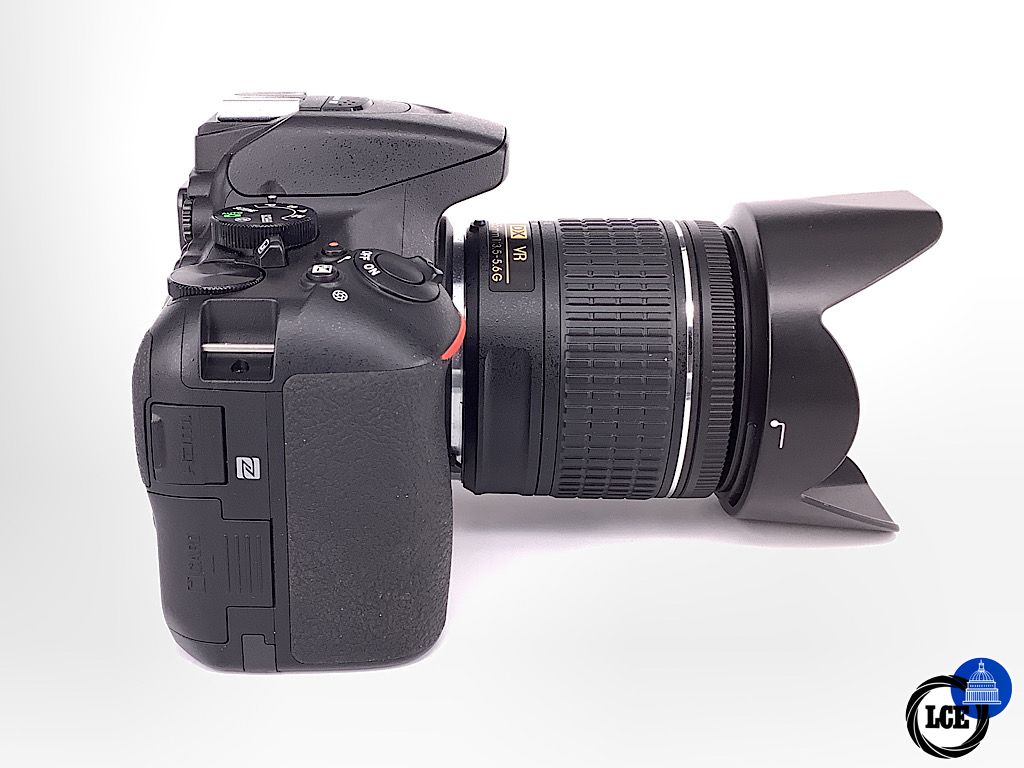 Nikon D5600 + AF-P 18-55mm VR / only 600 shutter count 