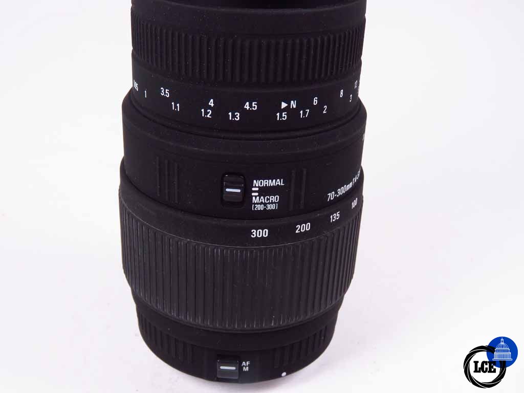 Sigma 70-300mm DG C/AF - CANON EF FIT