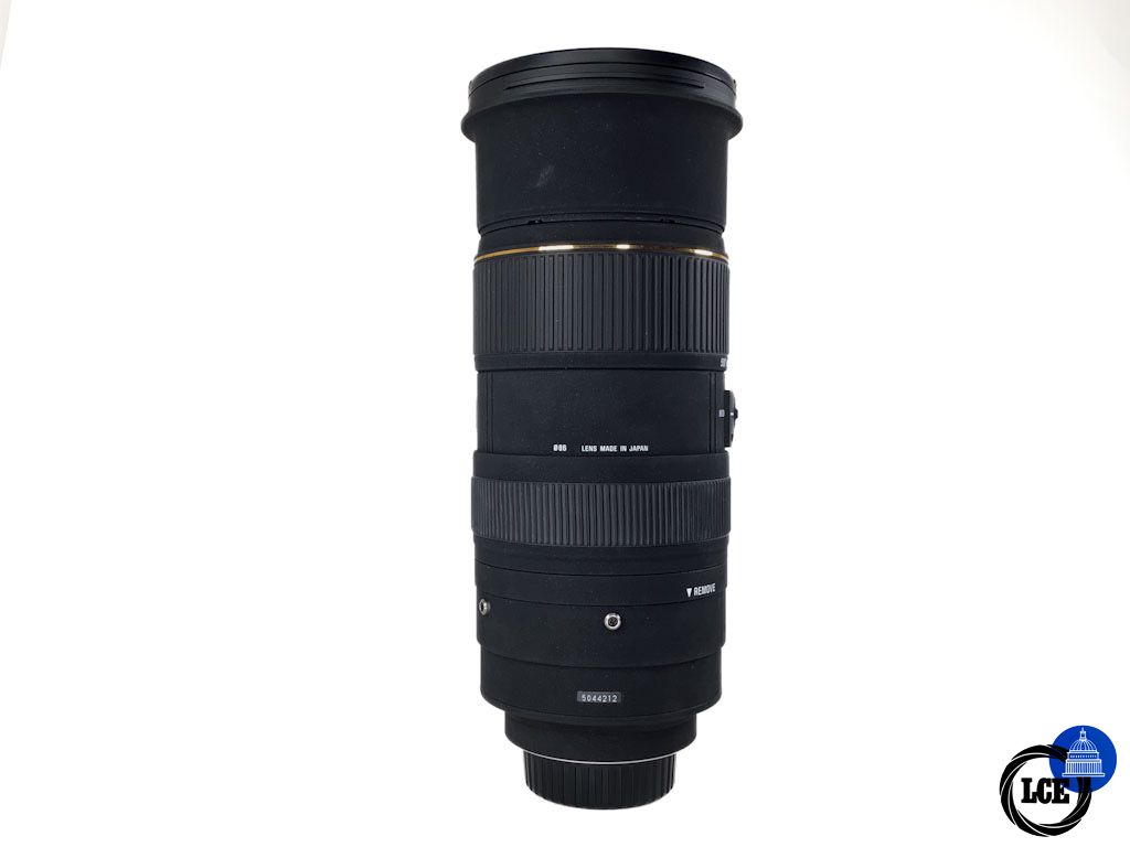 Sigma 50-500mm F4-6.3 APO DG HSM - Nikon Fit