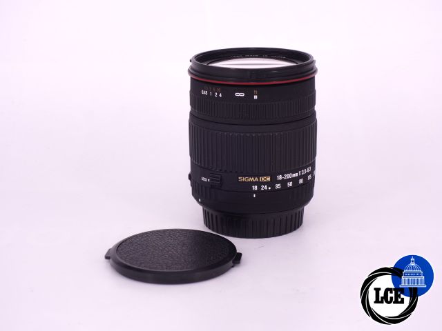 Sigma 18-200mm F3.5-6.3 DC Canon EF Mount