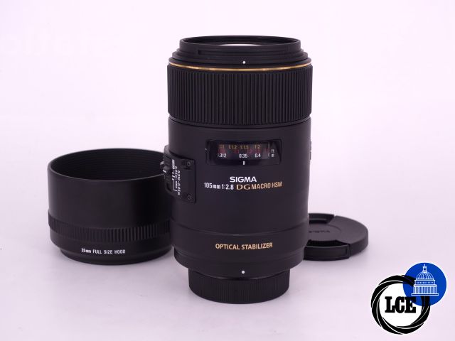 Sigma 105mm F2.8 DG Macro HSM OS Nikon F Mount