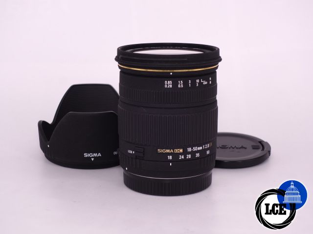 Sigma 18-50mm F2.8 DC EX Canon EF Mount