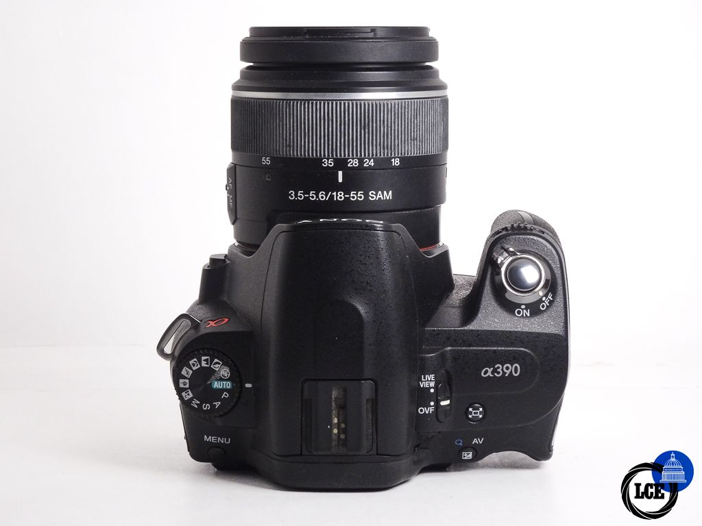 Sony A390 + 18-55mm f3.5-5.6 DT SAM