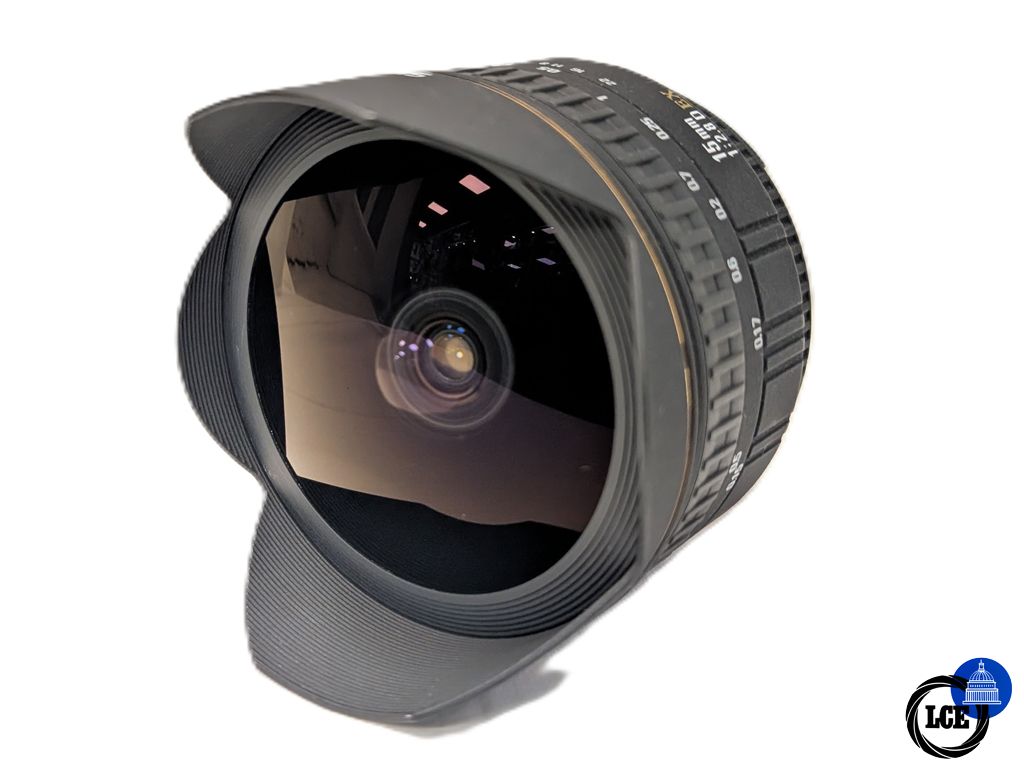 Sigma AF 15mm F2.8 D EX Fisheye Nikon F Fit - Non Motored 