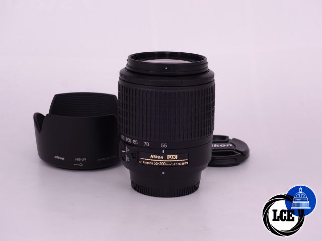 Nikon AF-S 55-200mm F4-5.6G ED DX