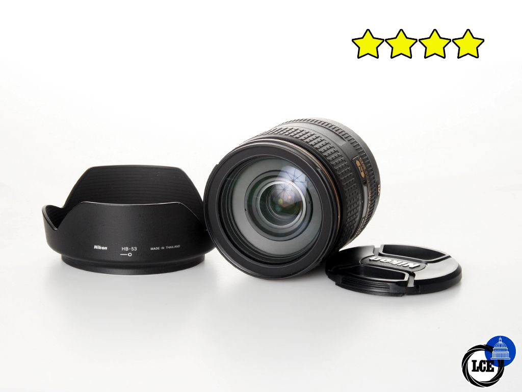 Nikon 24-120mm f4 G ED VR N AF-S (with Hood)