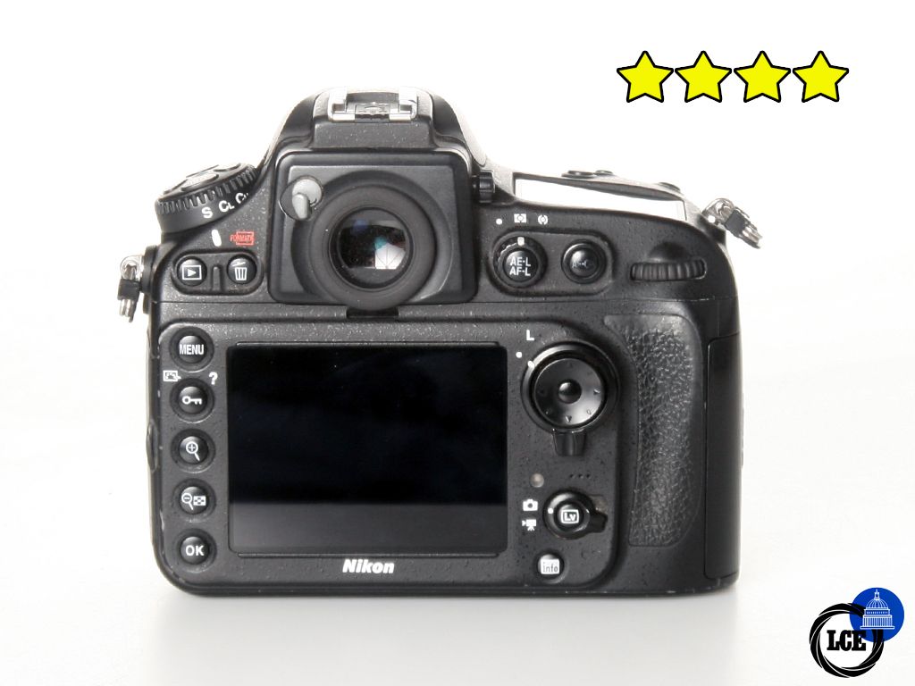 Nikon D800 Body FX (BOXED) Low Shutter Count <69k