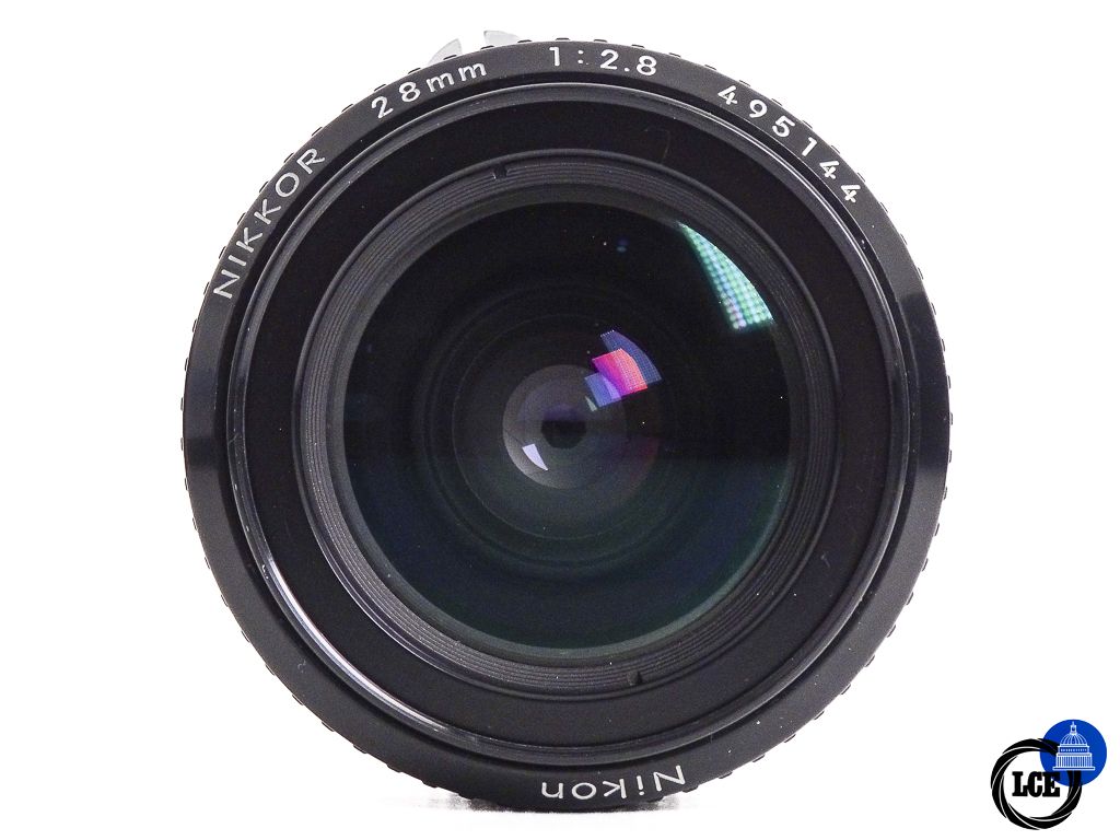 Nikon 28mm f/2.8 AI/AIS *fungus*