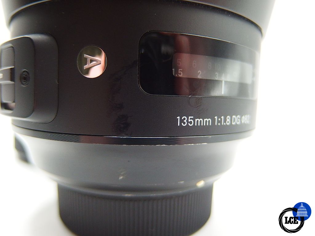 Sigma 135mm DG F1.8