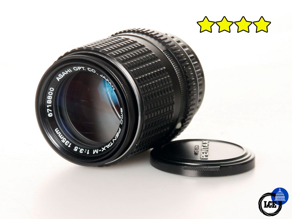 Pentax 135mm f3.5 SMC - PK fit (35mm film camera lens)