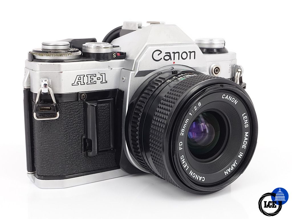 Canon AE-1 Silver + FD 28mm F2.8 | 4*