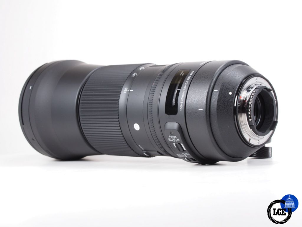 Sigma 150-600mm F5-6.3 DG HSM O/S, Nikon fit