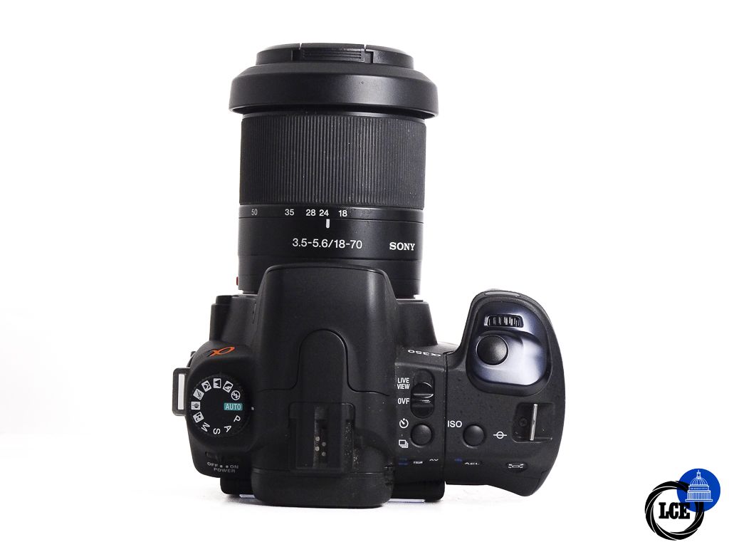 Sony A350 + 18-70mm f/3.5-5.6