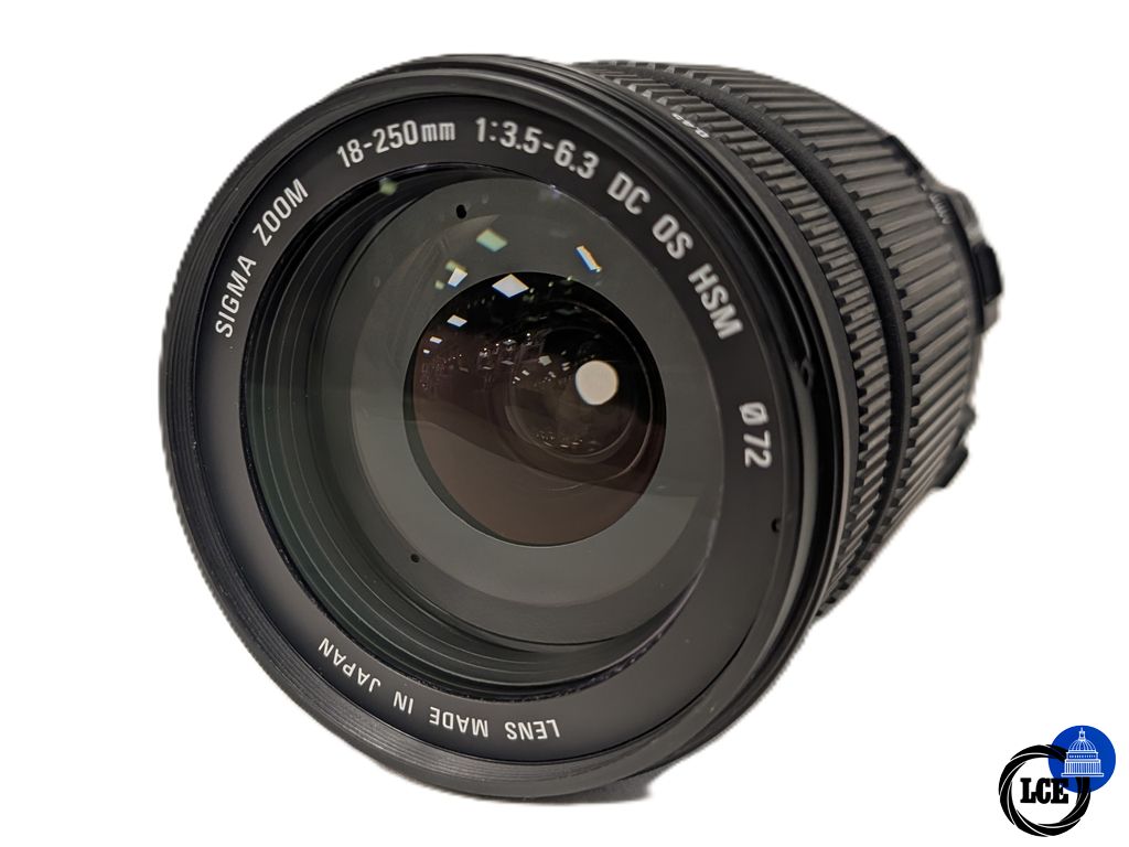 Sigma 18-250mm f3.5-6.3 DC OS HSM Canon EF-S Fit