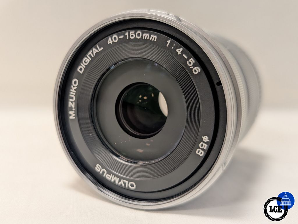 Olympus 40-150mm F4-5.6 R ED MSC M4/3rds Fit Silver 