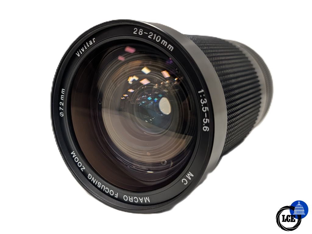Vivitar 28-210mm F3.5-5.6 MC Canon FD Fit