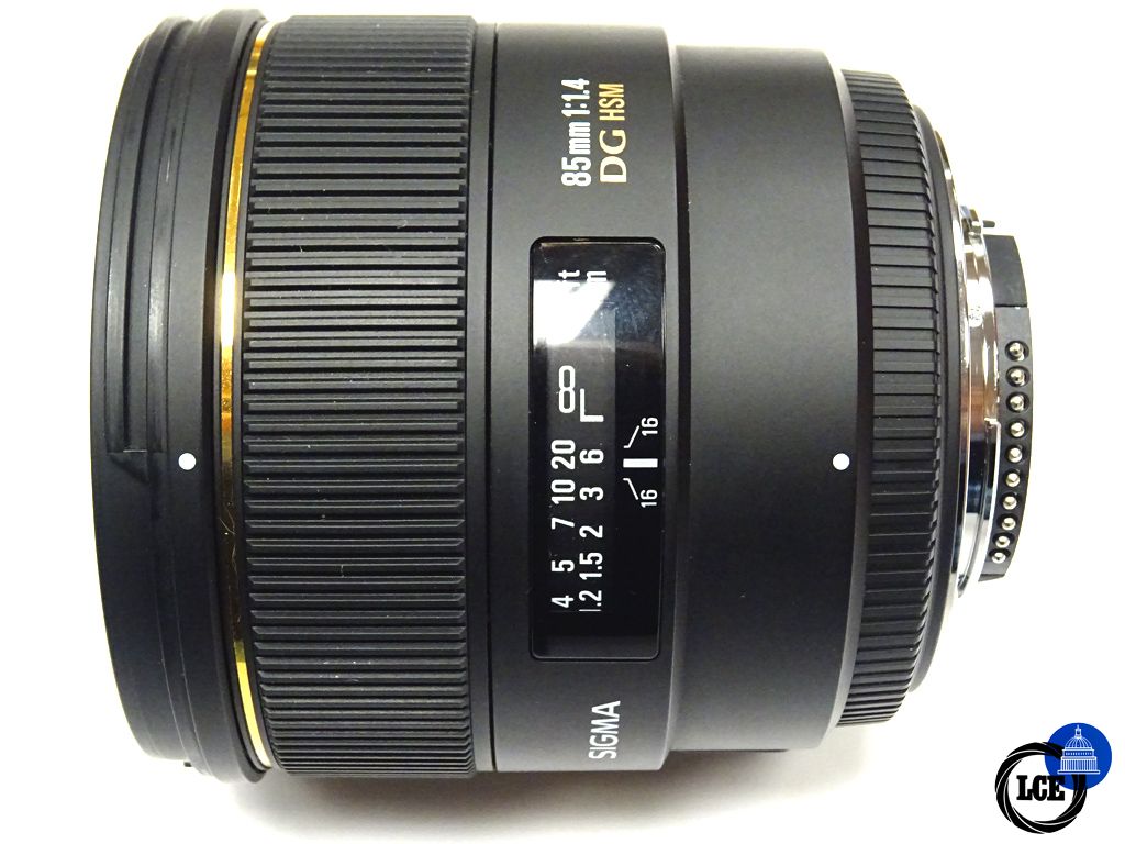 Sigma 85mm f1.4 EX DG Nikon Fit