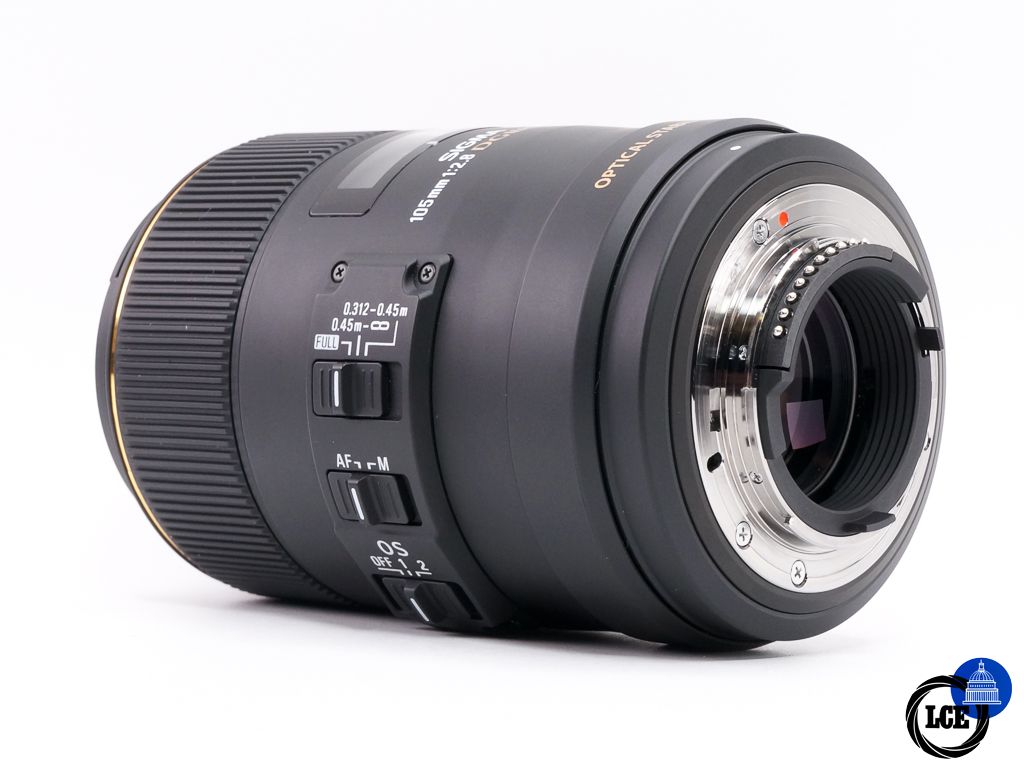 Sigma 105mm F2.8 DG Macro HSM OS * BOXED *