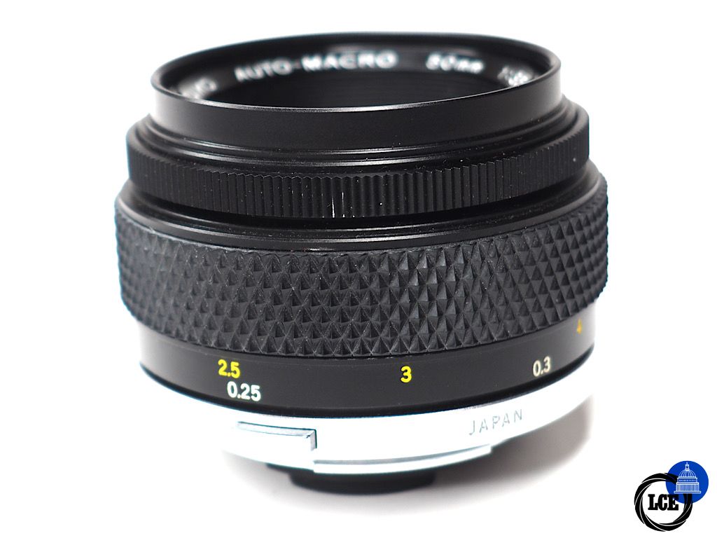 Olympus 50mm F3.5 Macro OM Fit