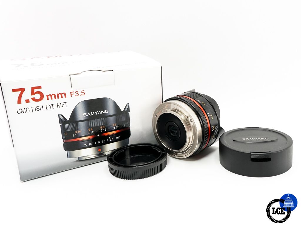 Samyang 7.5mm F3.5 UMC FISH-EYE MFT * BOXED *
