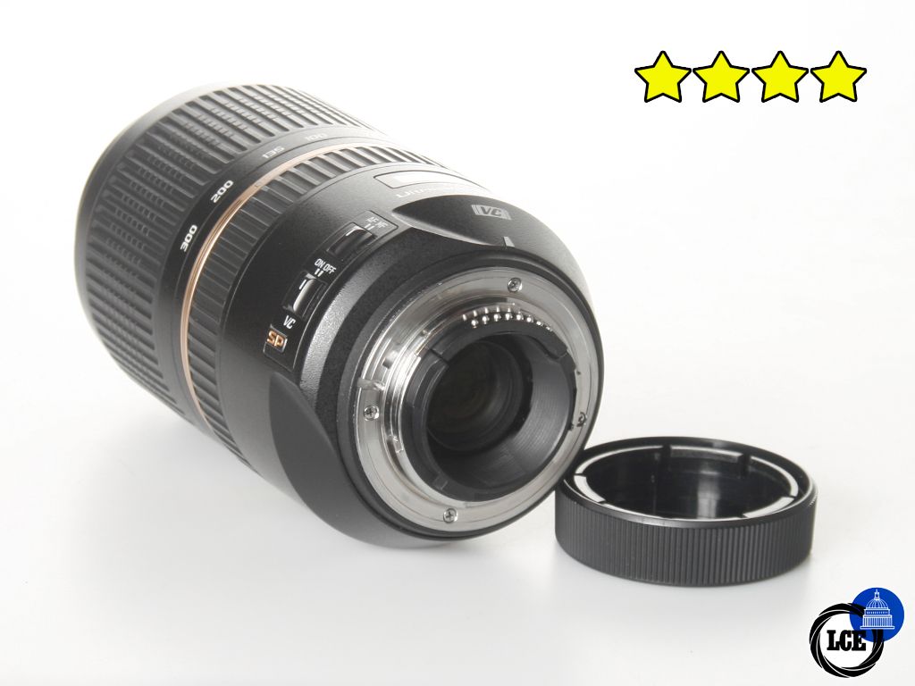 Tamron 70-300mm f4-5.6 USD Di VC SP - Nikon AF Fit (with Hood)
