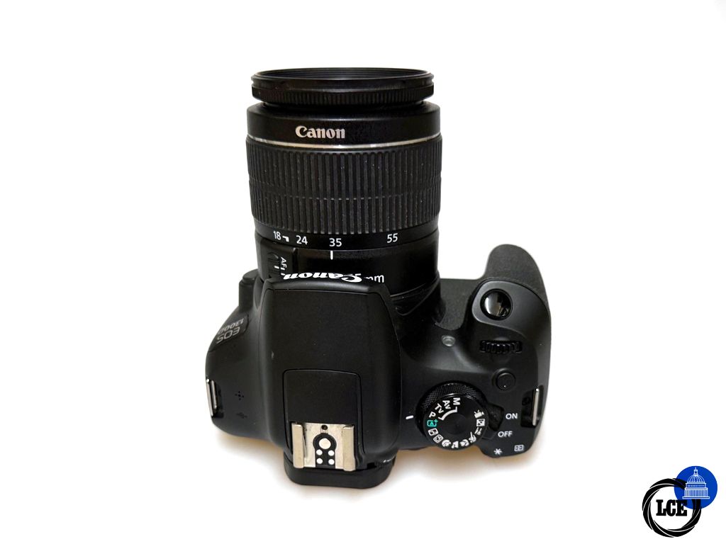 Canon EOS 1300D + 18-55mm