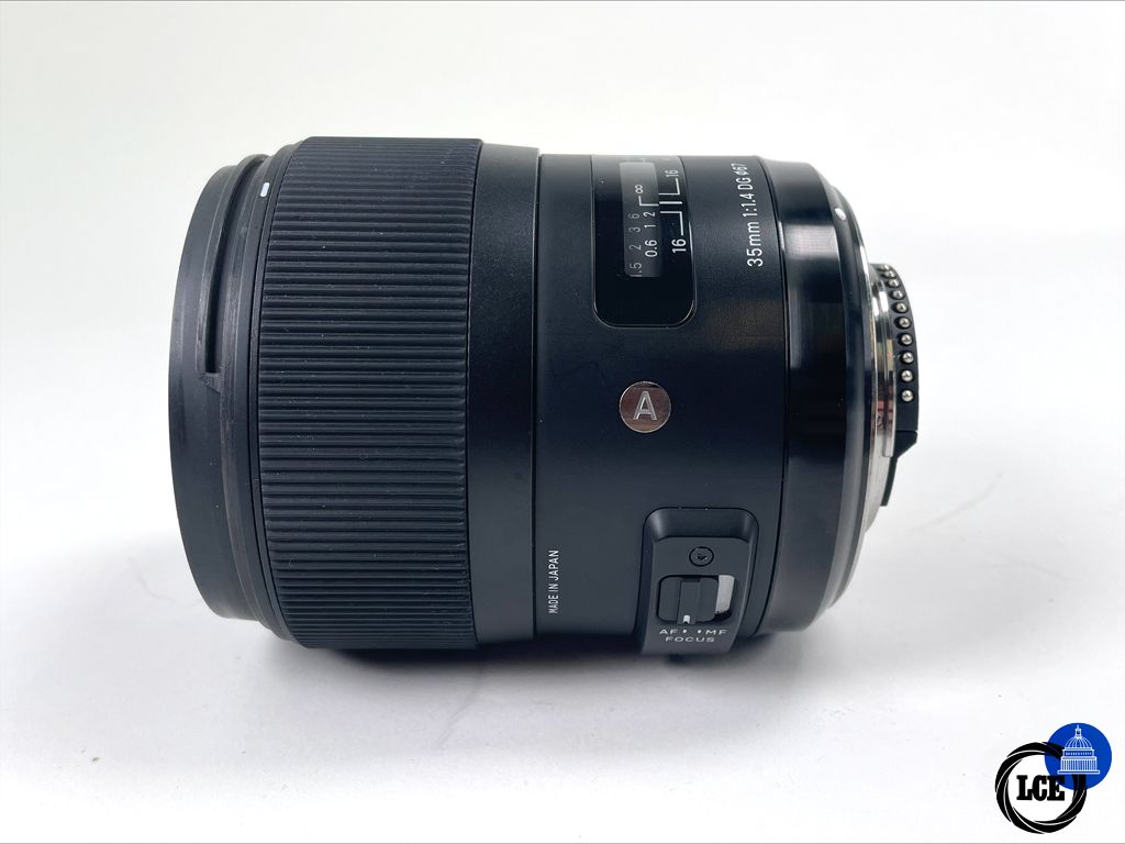 Sigma 35mm F1.4 Art - Nikon Fit