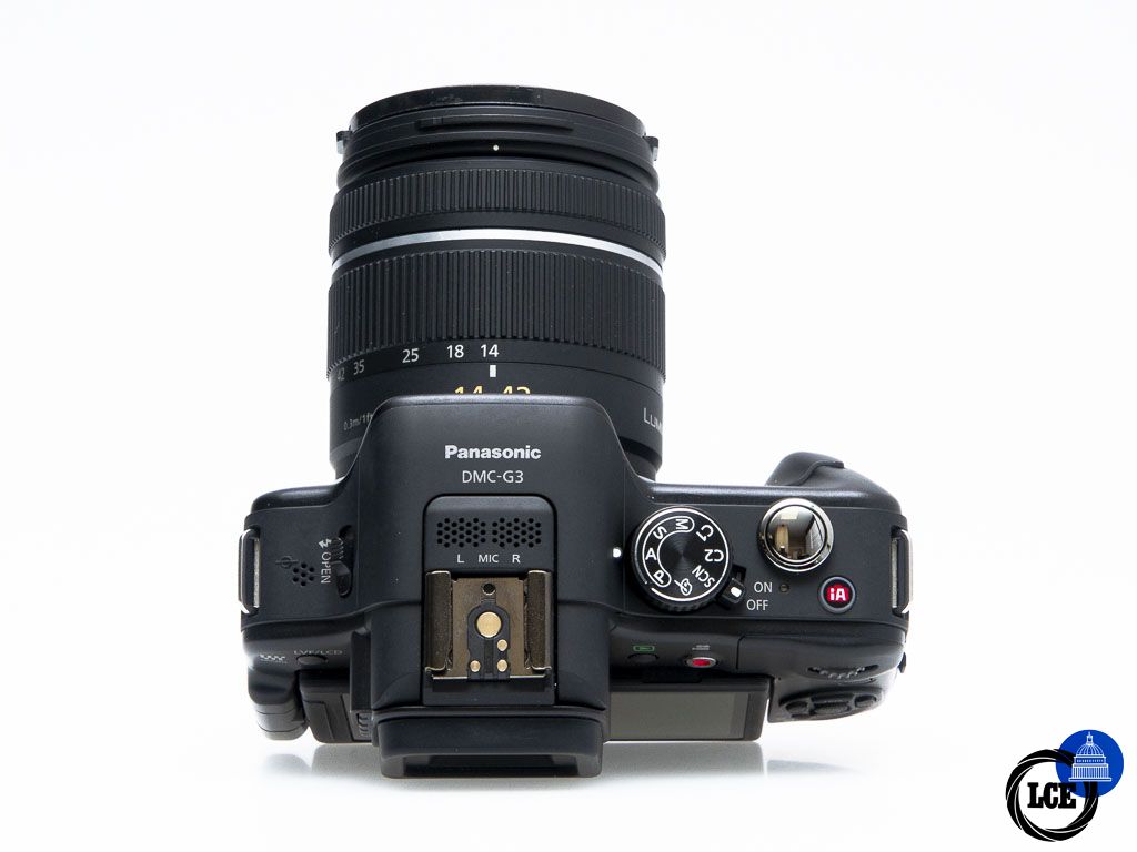 Panasonic Lumix G3 + 14-42mm f/3.5-5.6 Mega O.I.S