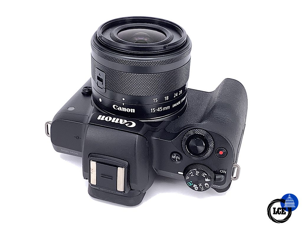 Canon M50 + EF-M 15-45mm F3.5-6.3 IS STM *shutter <1k*